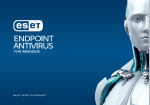 ESET Endpoint Anti-Virus for Windows